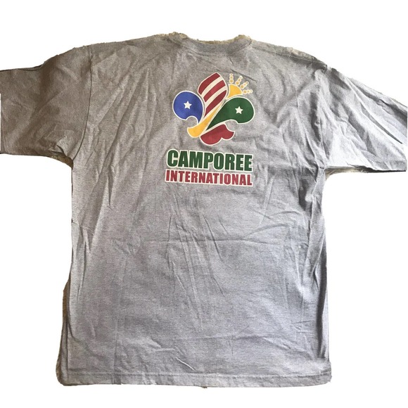 South Pole Other - Boy Scout Camporee International Graphic T Shirt Vintage South Pole Tag Grey